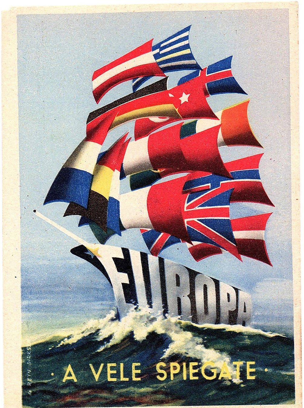 Cartoline postali: Ansichtskarte Schiff Europa – Usato da Mörschwil venduto da antiksalon21
