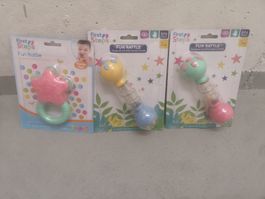 Restposten Babyartikel Rassel 3x