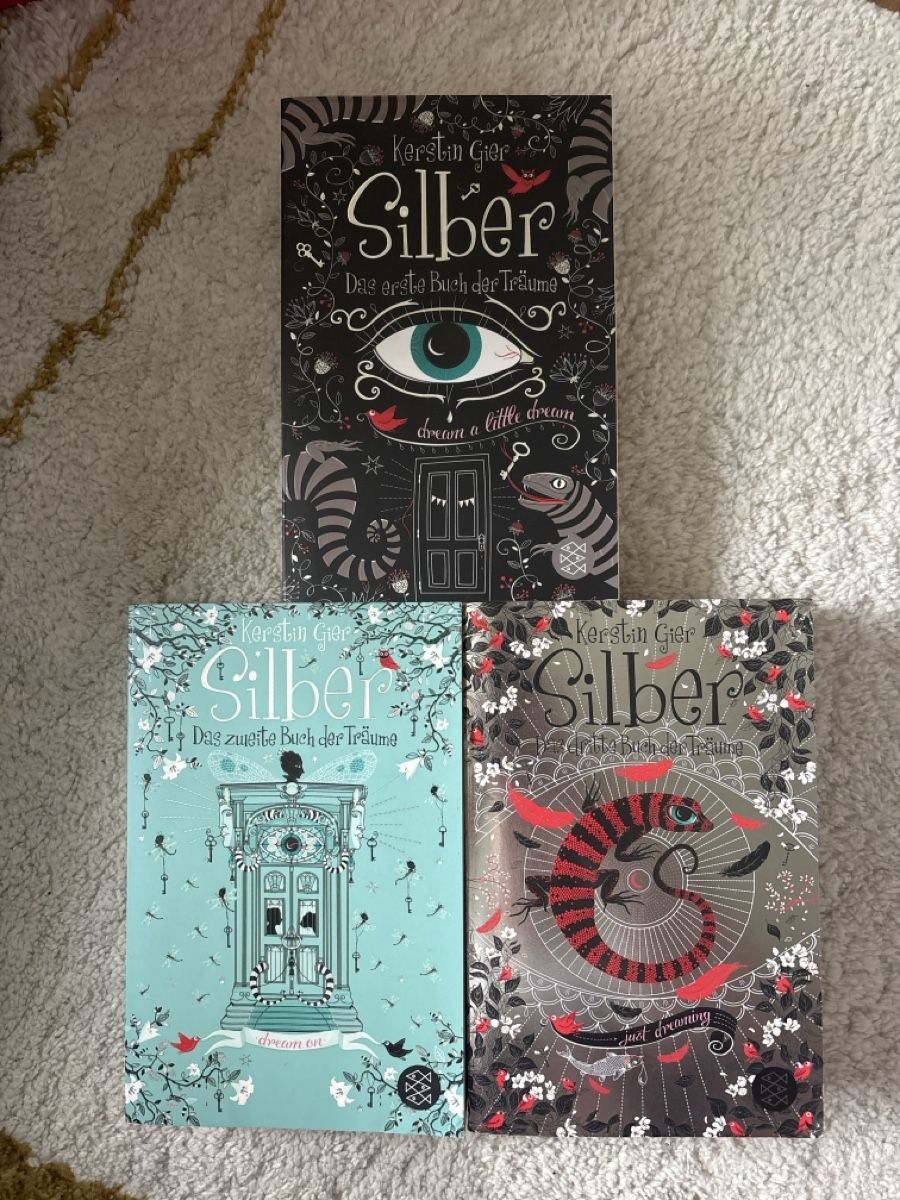 Libri: Kerstin Gier - Silber Trilogie – Usato da Eschenbach SG venduto da VanilkaTheNewf