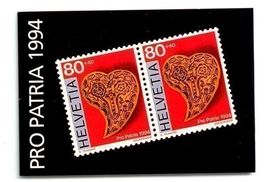 1994 Pro Patria Markenheftchen ET-O Katalogwert: 25.00 CHF