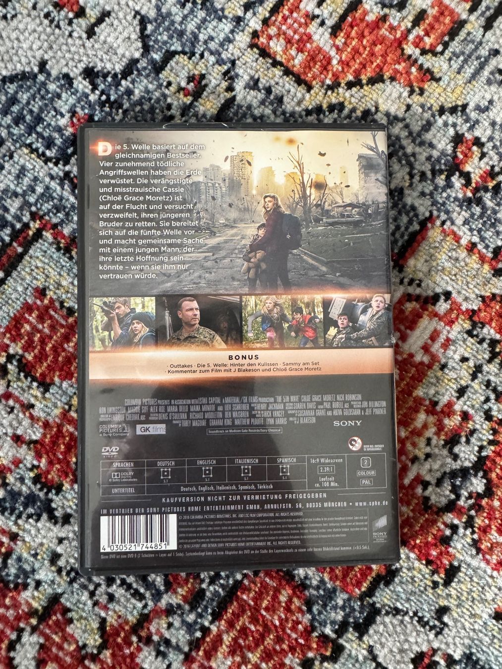 Tutti i DVDs: Die 5. Welle DVD – Usato da Zürich venduto da krytisch 1