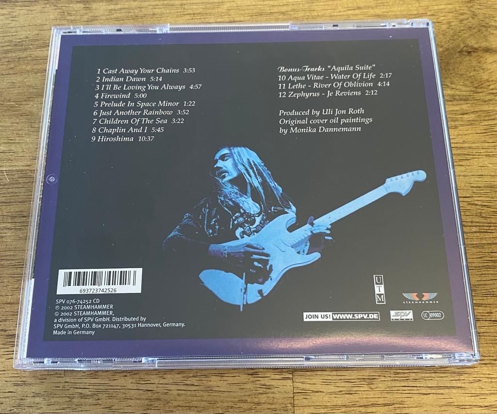 CDs: ULI JON ROTH "SCORPIONS" FIRE WIND  CD ! – Neu (gemäss Beschreibung) aus Belp von B7L0 1