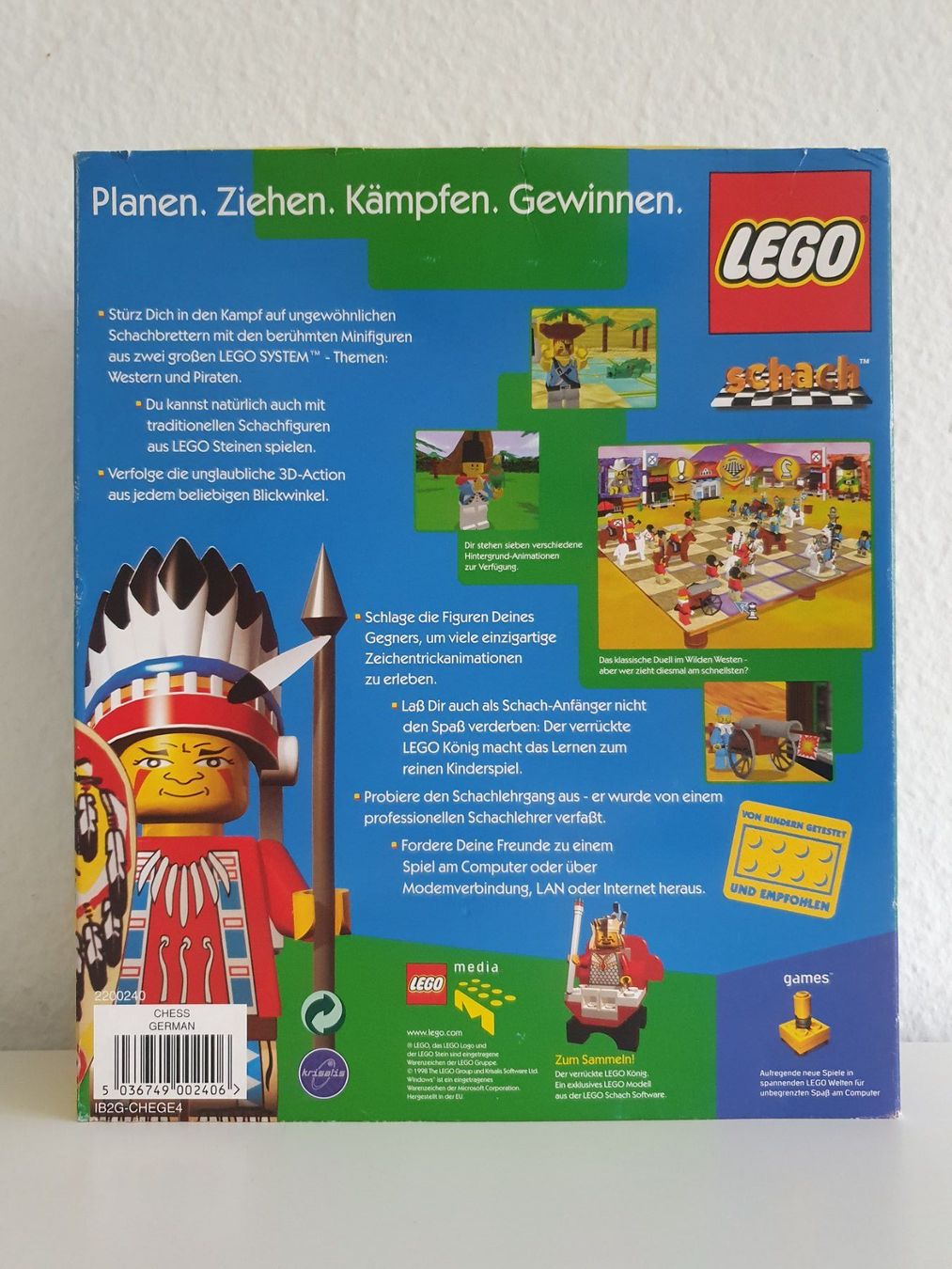 Giochi: PC Game LEGO Schach (1998) Big Box – Usato da Greifensee venduto da perfectioN88 4