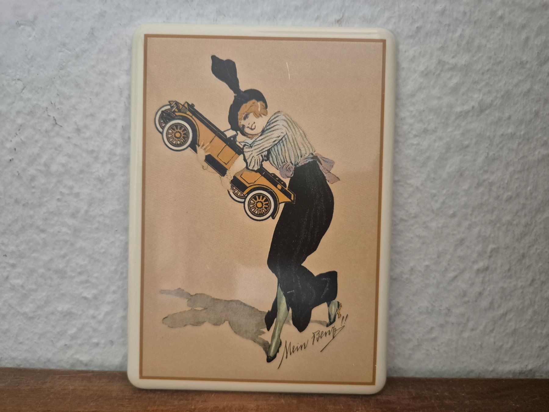 Mercedes-Benz Insegne: Emailschild Mercedes Benz Oldtimer Service Emaille Schild – Nuovo (secondo la descrizione) da Schaffhausen venduto da pfanis09 1