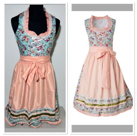 Ausverkauf Midi-Dirndl Erding Gr. XXL