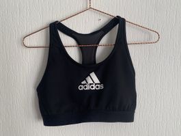 BH crop top sport Adidas noir taille L