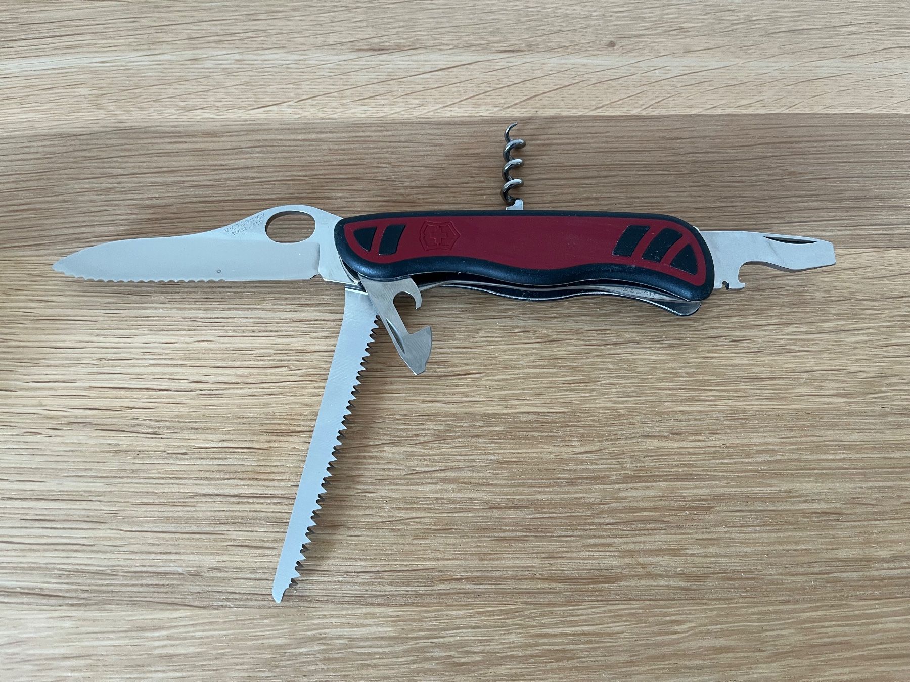 Victorinox Taschenmesser: Victorinox Forester M Grip – Gebraucht aus Delémont von Taccos 5