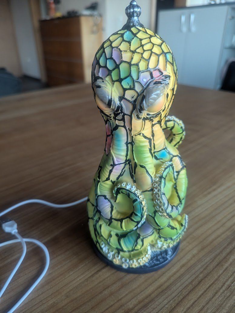 Lampade: Nachttisch Lampe Oktopus – Nuovo (secondo la descrizione) da Wauwil venduto da MEC-NET