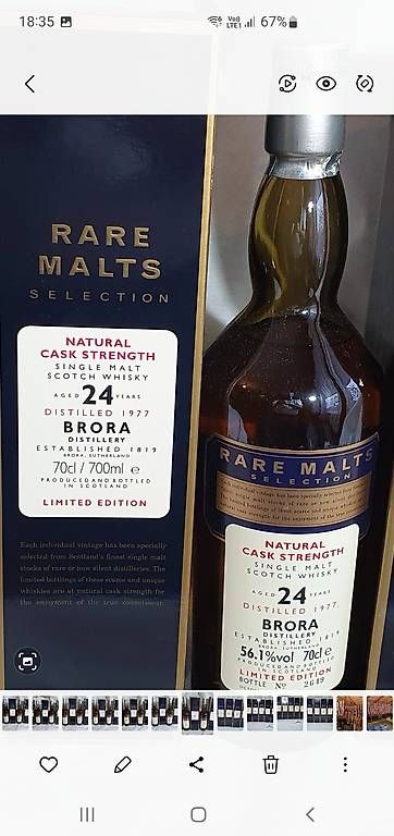 Brora Bevande alcoliche: Brora 24Y 1977 – Nuovo e nell'imballaggio originale da Leuk-Stadt venduto da leni629