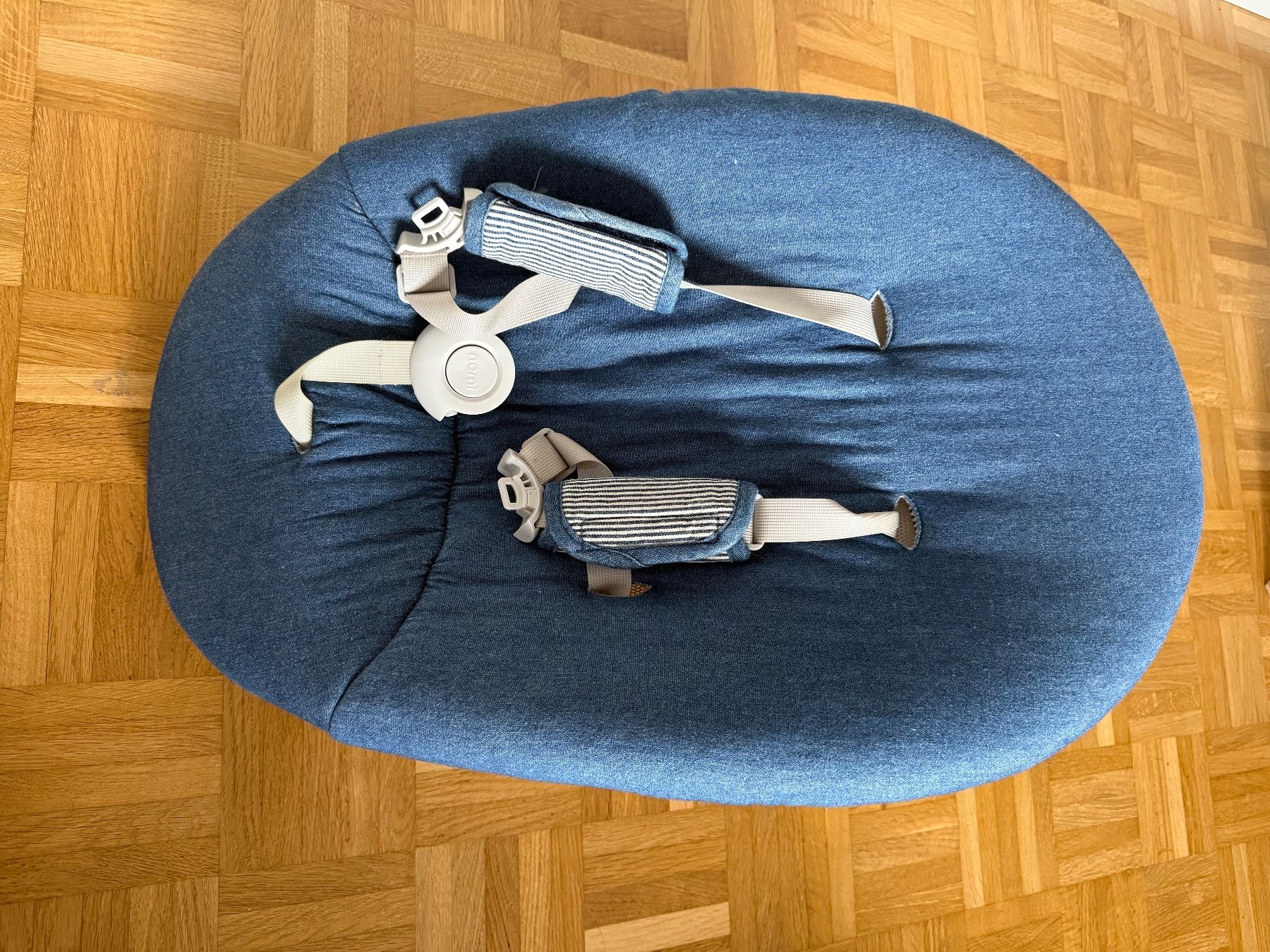 Stokke Sdraiette & Sdraiette a dondolo: Nomi Baby Wippe Blau – Usato da Kreuzlingen venduto da jen_5ktx 1