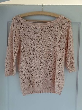 Strickpullover rosa Gr. S