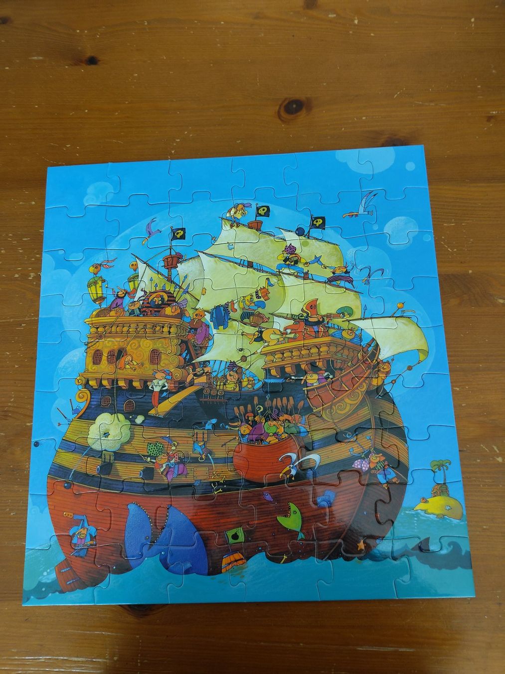 Djeco Puzzle: Piratenschiff Puzzel, 54 Stücke – Usato da Zürich venduto da isthatablatt 2