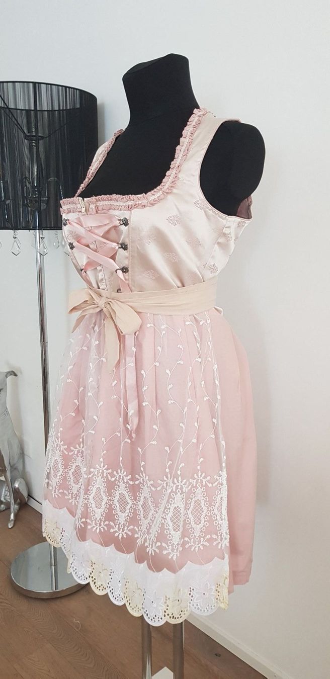 Vestiti: 2tlg. Dirndl Gr. 46, 48, rosa Neu – Nuovo e nell'imballaggio originale da Frick venduto da FrauvonK 6