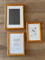 3er Set Vintage Fotorahmen, Holz,