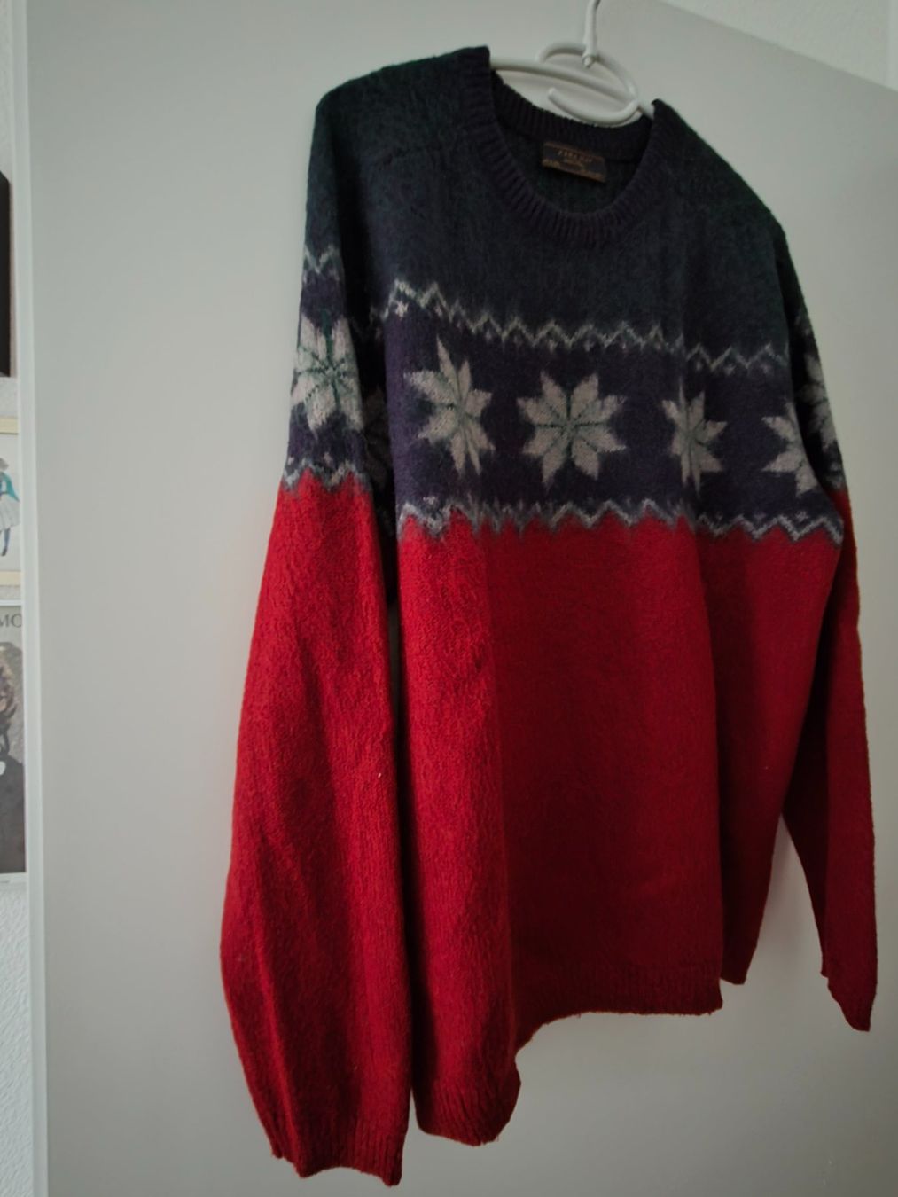 Zara Maglioni & Felpe: Warmer Herrenpullover, norwegischer Stil, leicht, L – Usato da Liestal venduto da ITOlio 1