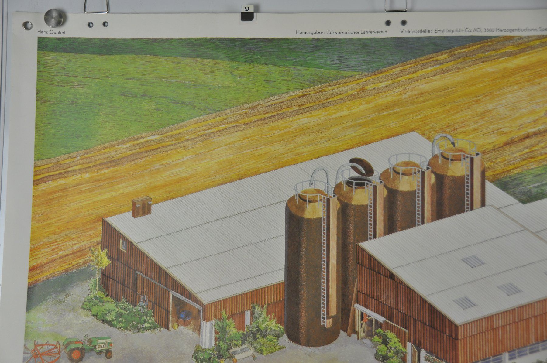 Foto & Immagini: Schulwandbild Moderner Bauernhof @budda – Usato da Härkingen venduto da sammelbecken 1