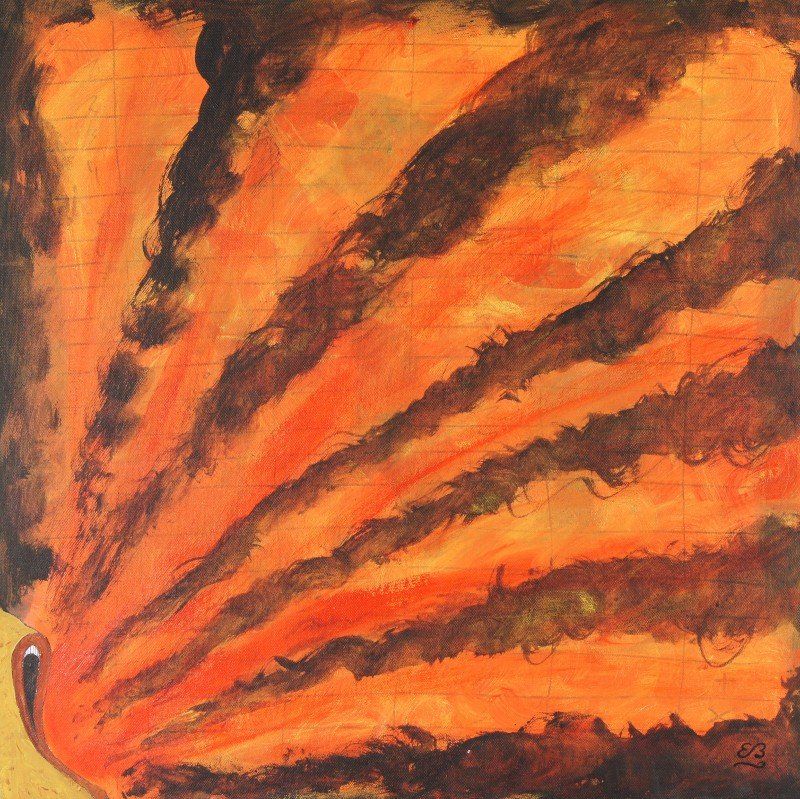 Tableaux: Surreales Gemälde: Fine fire – D'occasion à Fribourg par erw_68dx