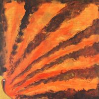 Surreales Gemälde: Fine fire