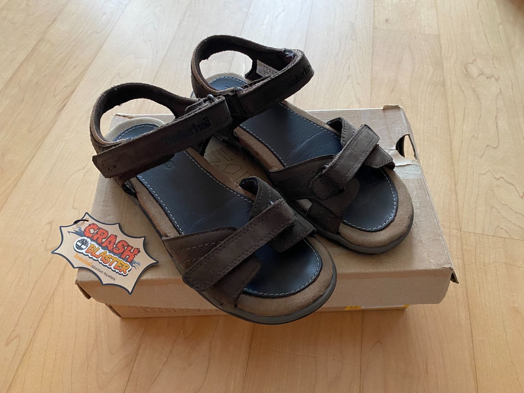 Timberland Schuhe für Jungen: Timberland Sandalen braun Gr. 34 – Neu (gemäss Beschreibung) aus Flawil von savoypremium