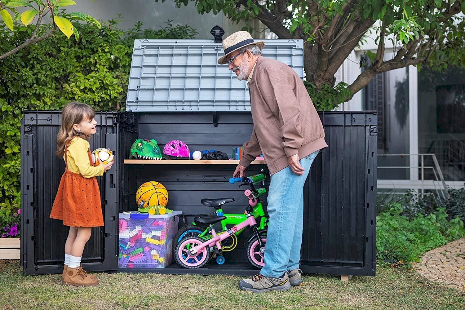 Keter Box contenitori: Keter Store-It-Out Midi Mülltonnenbox – Nuovo e nell'imballaggio originale da Bottighofen venduto da zaap 7