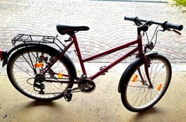 Coronado Velo 24 Zoll City-/Alltagsvelo in Pink