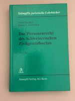 Das Personenrecht des Schweizerischen Zivilgesetzbuches