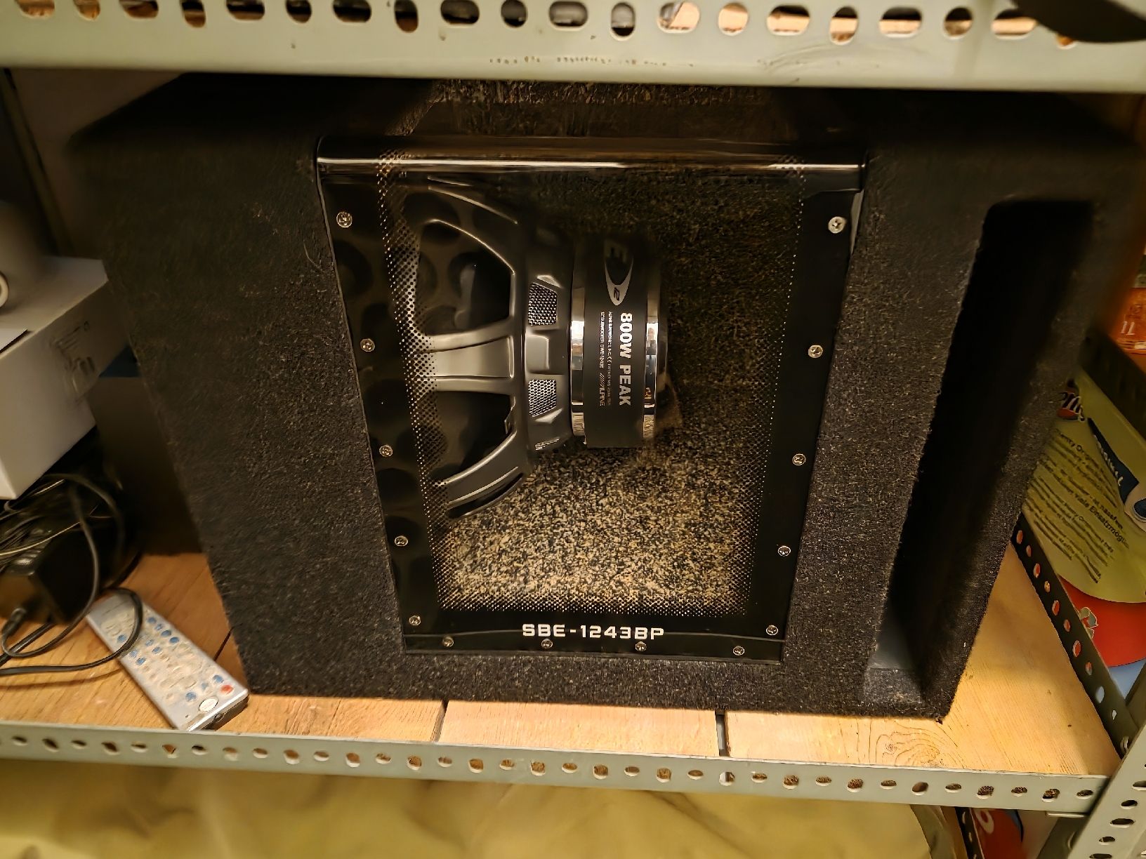 Alpine Casse acustiche: Alpine Subwoofer 800W SBE-1243BP – Usato da Unterengstringen venduto da pat_2k85
