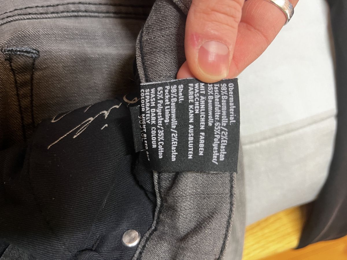 Jeans: Tigha Clyde Jeans Grey Distressed Look. Size 29/32. – Gebraucht aus flawil von KauzigerBergeremit 7