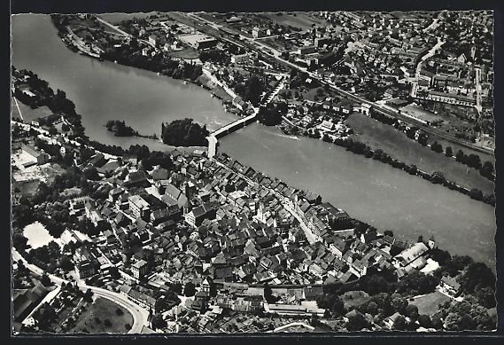 Ansichtskarten: Rheinfelden, Teilansicht mit Brücke vom – Gebraucht aus Berlin von bartko-reher