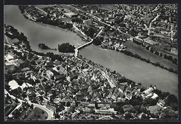 Rheinfelden, Teilansicht mit Brücke vom