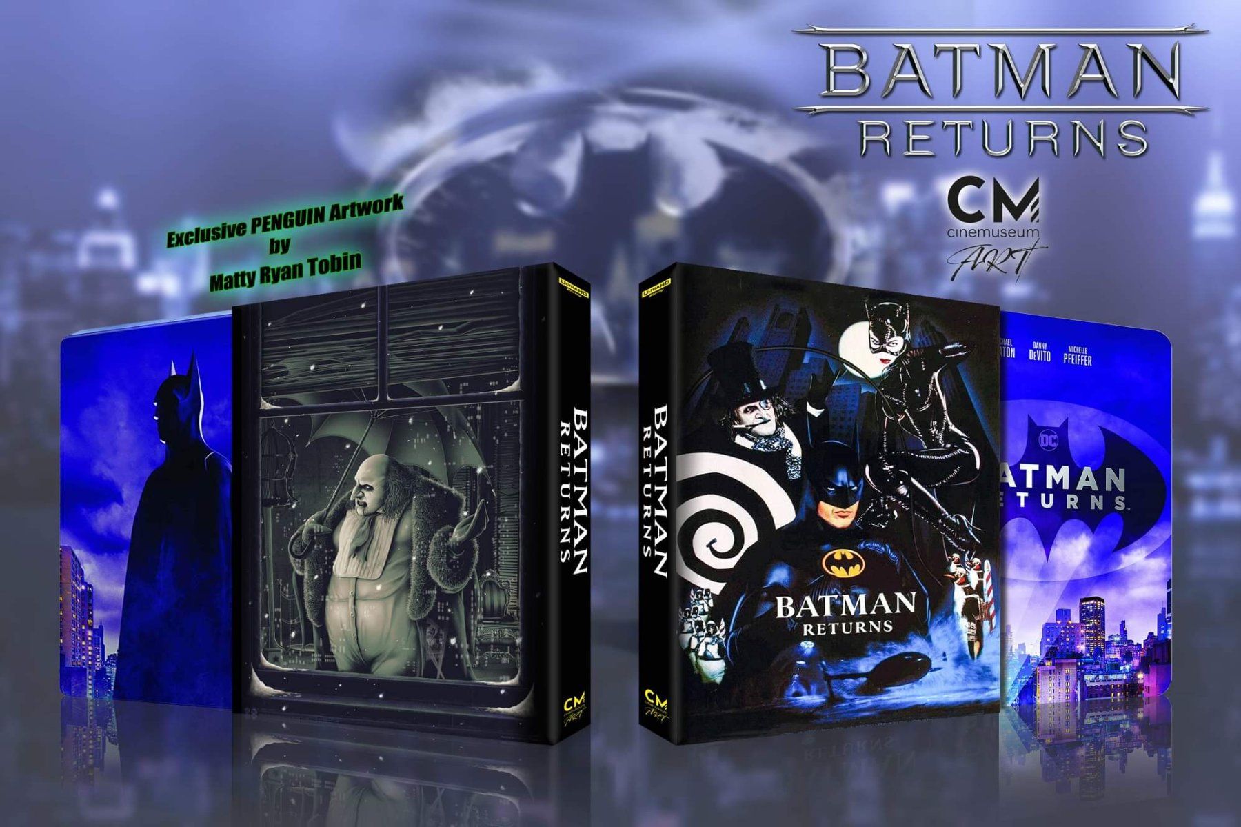 Tutti i DVDs: Batman+Batman Returns/Cinemuseum/CMA#18/One-Click Box Set – Nuovo e nell'imballaggio originale da St. Margrethen SG venduto da SamusAran 8