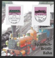 Folder 668-669 160 Jahre Spanisch-Brötli-Bahn 1847-2007