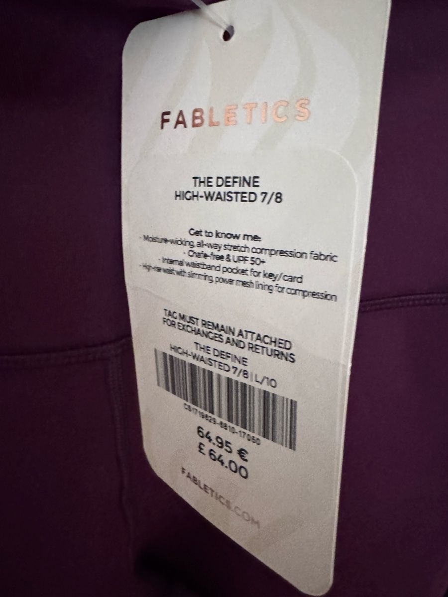 Leggings: Fabletics Leggings Define High-Waist 7/8 L – Neu und originalverpackt aus Horgen von kay_5xnb 2