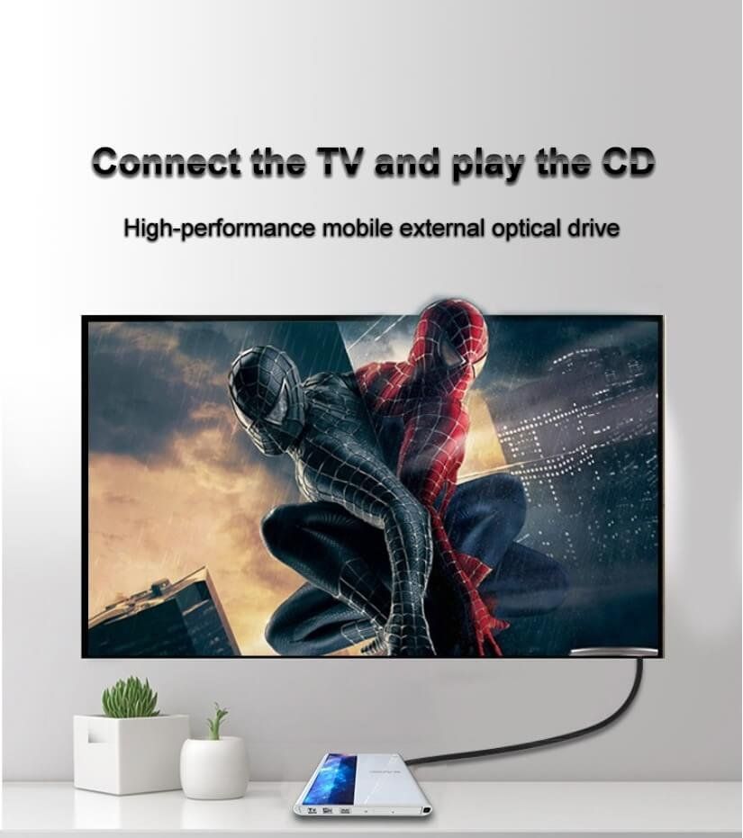 Lettore multimediale & Streamer: DVD-Brenner TV PC Externer Player – Nuovo e nell'imballaggio originale da Unterägeri venduto da RmOnline 1