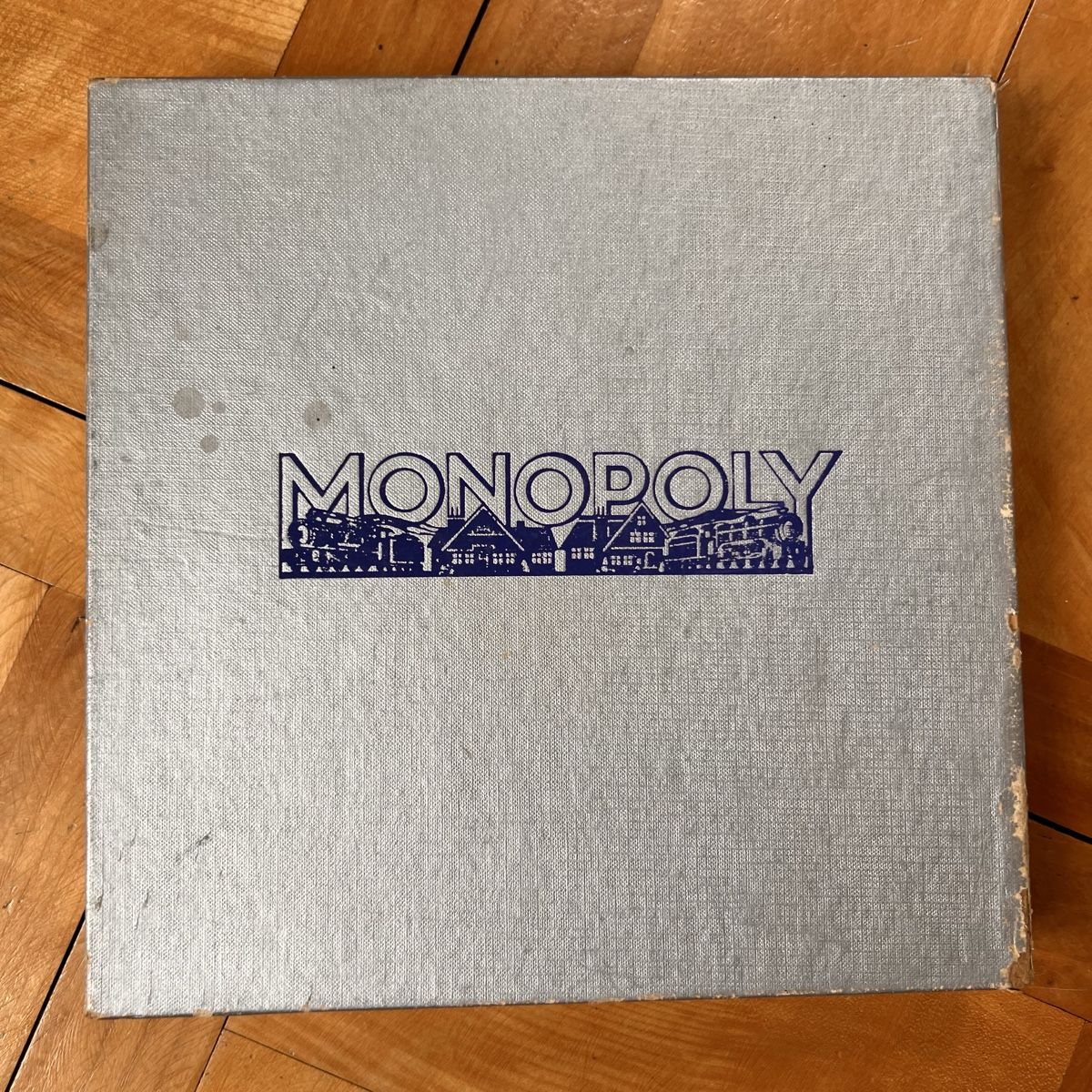 Spiele: Vintage Monopoly Silber DM Version von Schmidt Spiele-Fabrik – Gebraucht aus St. Gallen von el_Muro