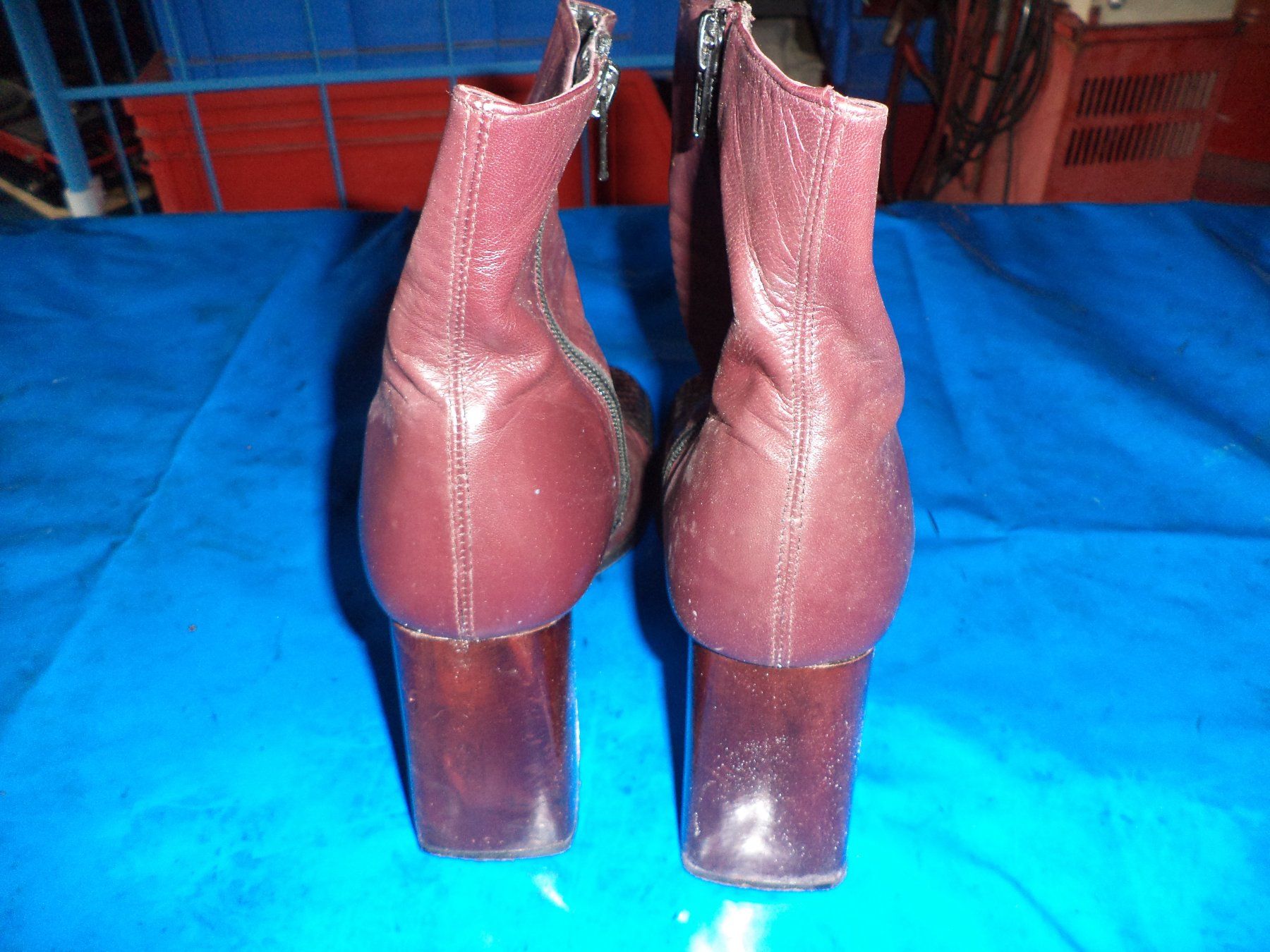 Buffalo Scarpe da donna: Buffalo Leder Stiefeletten – Usato da Oetwil am See venduto da Avenger07 4