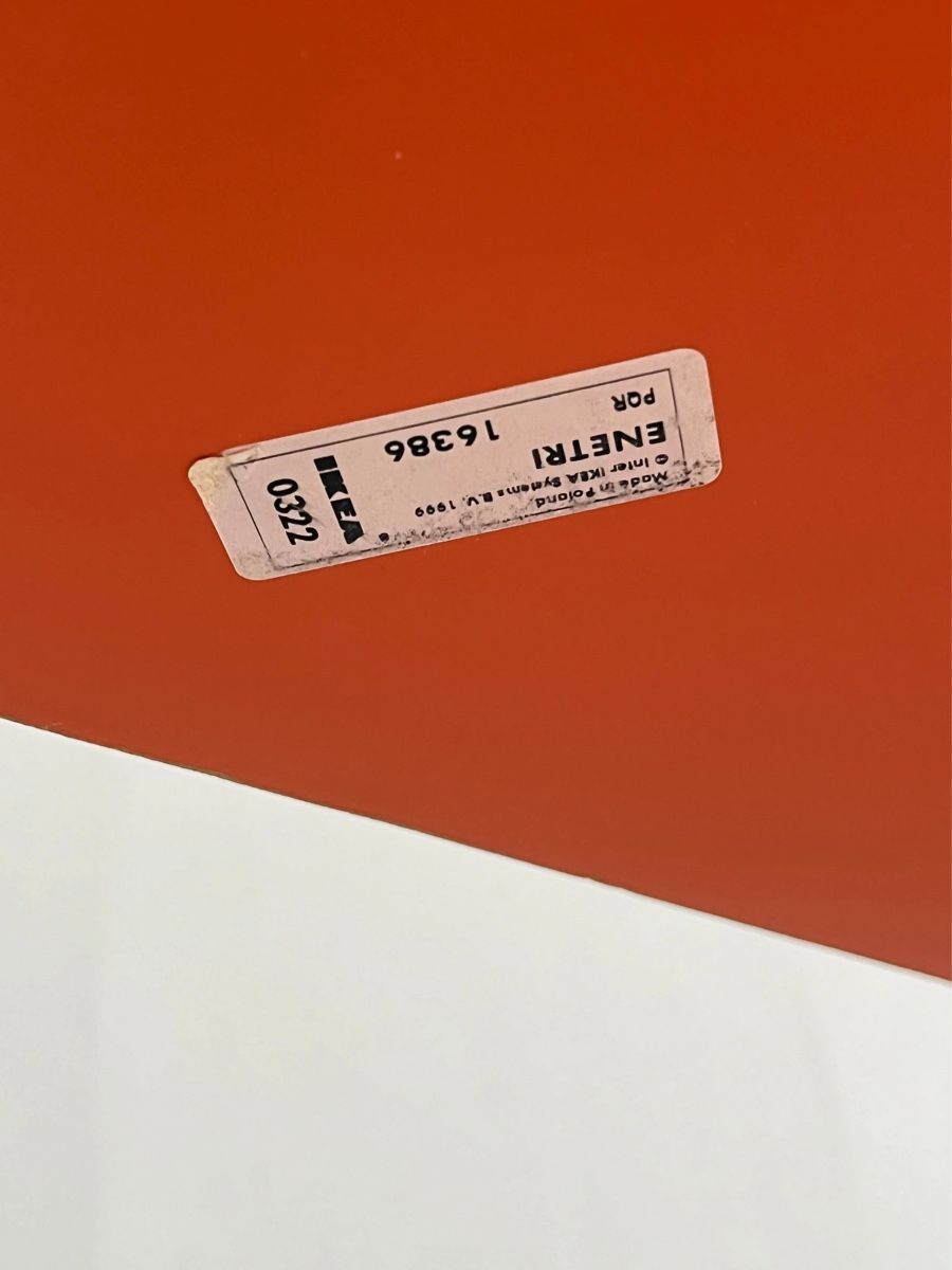 Regale: Ikea Enetri Designklassiker / Rare Version Orange – Gebraucht aus Winterthur von VintageBikes 3