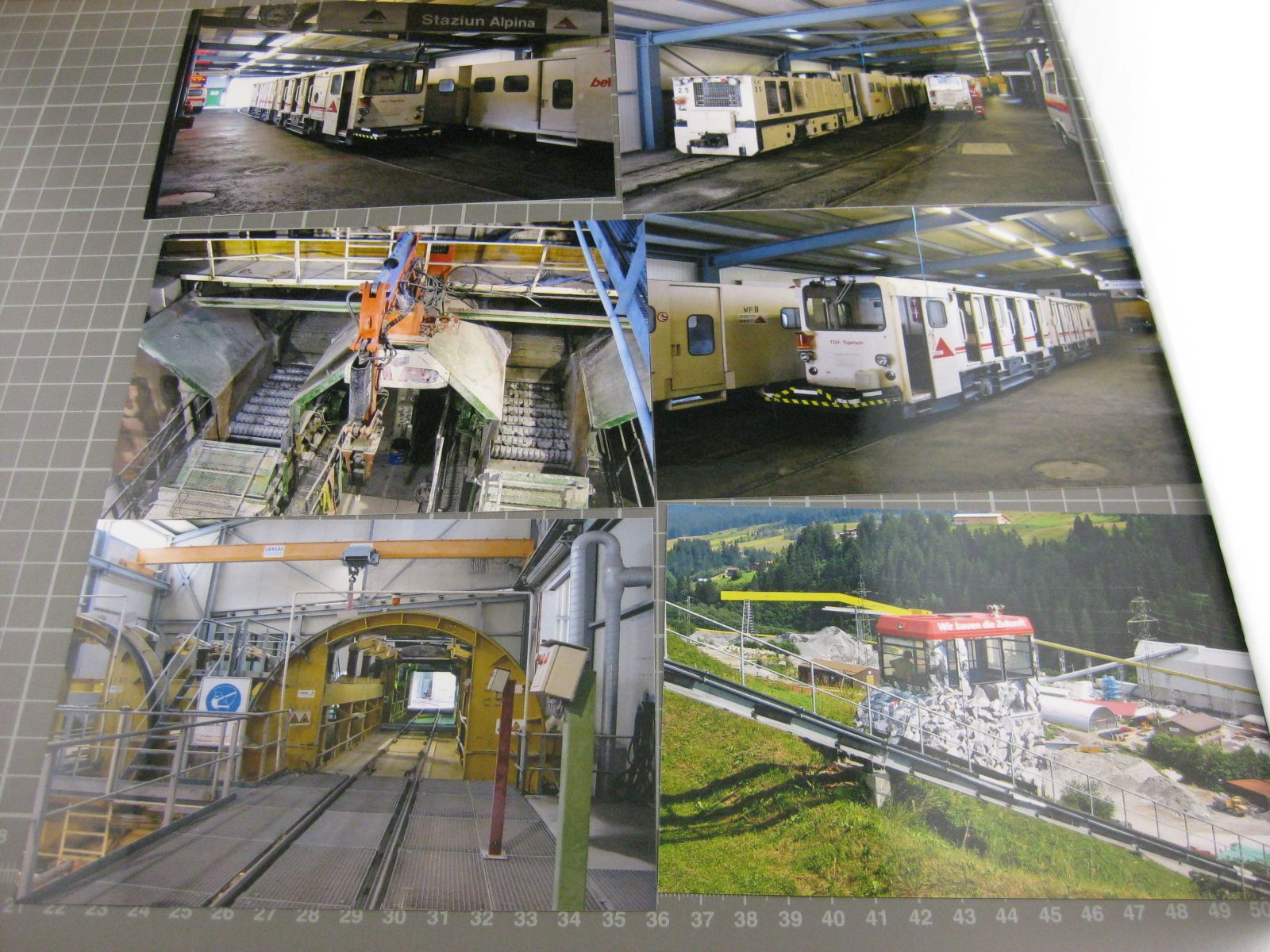 Ansichtskarten: Fotos NEAT Gotthard Sedrun – Gebraucht aus Malters von Marosko