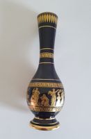 Dekorative Griechische Vase 24-Karat vergoldet mit Motiven d