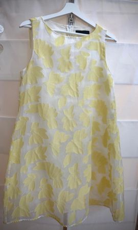 Marella, sommerliches Kleid mit Blätter Muster, Grösse 36/S