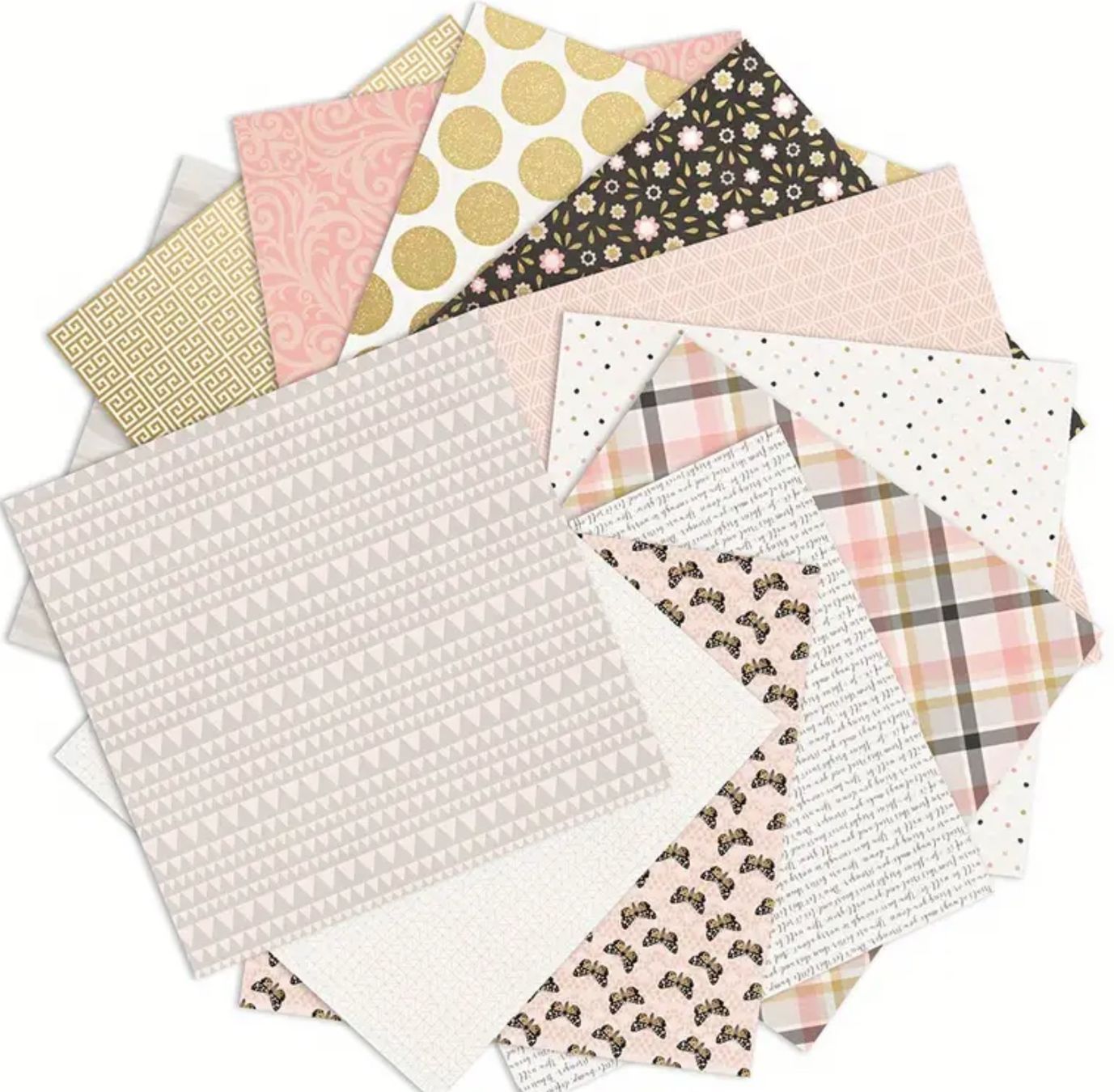 Papiere: 12 Blatt Design-Papier, Bastelpapier - 15.2x15.2 cm – Neu und originalverpackt aus Frenkendorf von jazzplatten 1