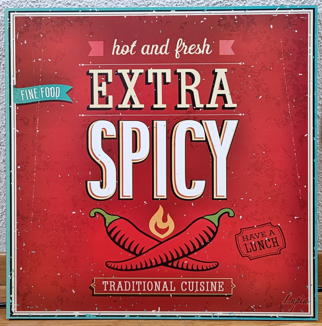 Poster & Bilder: Wandbild - Extra Spicy – Gebraucht aus Amriswil von italy_killa97