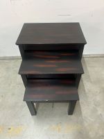 3 Salontisch Massivholz gebeizt