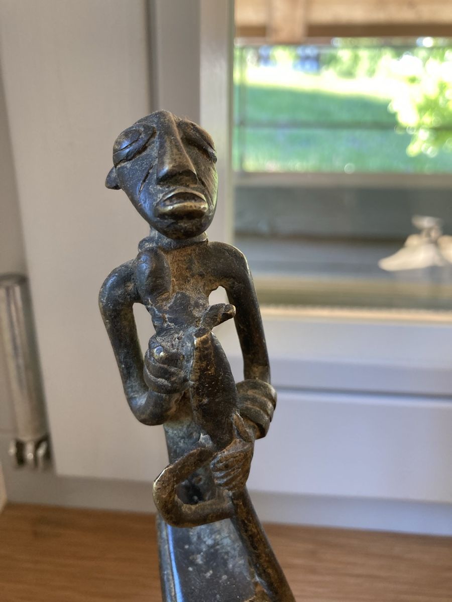 Statuette: Bronzefigur aus Mali – Nuovo (secondo la descrizione) da Bolligen venduto da abara1 2