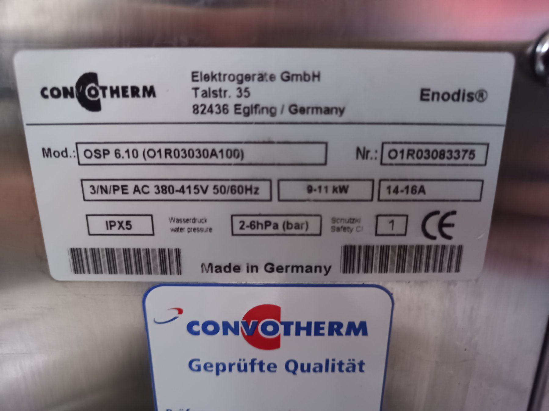 Elettrodomestici da cucina: Gastro Combisteamer Convotherm OSP – Usato da Oberegg venduto da 19franzi94 8