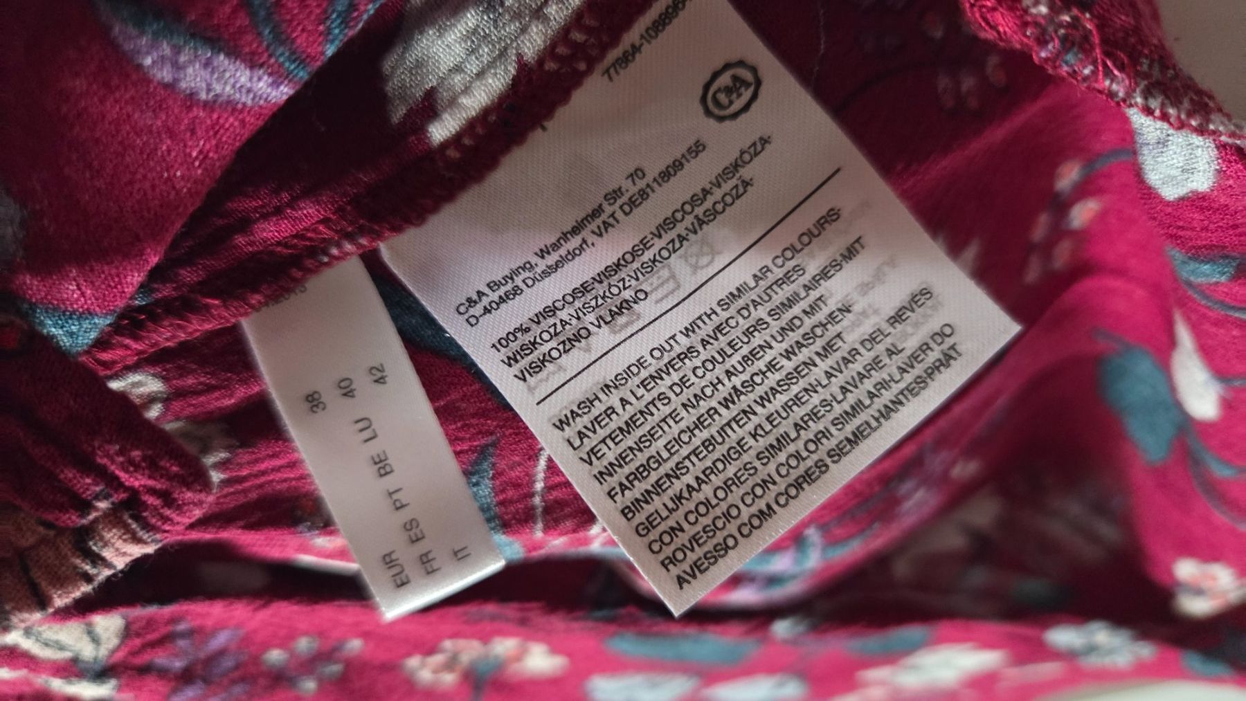 C&A Blusen: Damen Bluse Carmen Stil Grösse 38 M – Gebraucht aus Weggis von Leeclipse 3