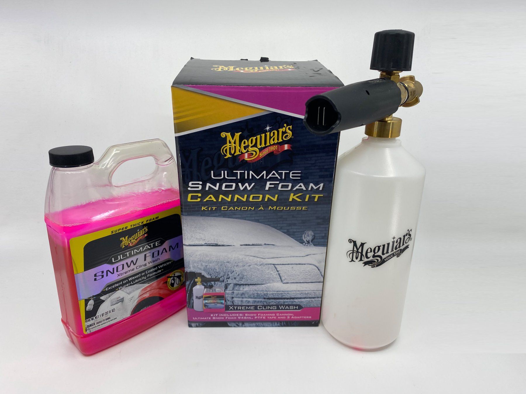 Meguiar's Pflegeprodukte: Meguiars Ultimate Snow Foam Cannon Kit – Gebraucht aus Langwiesen von Restposten-24