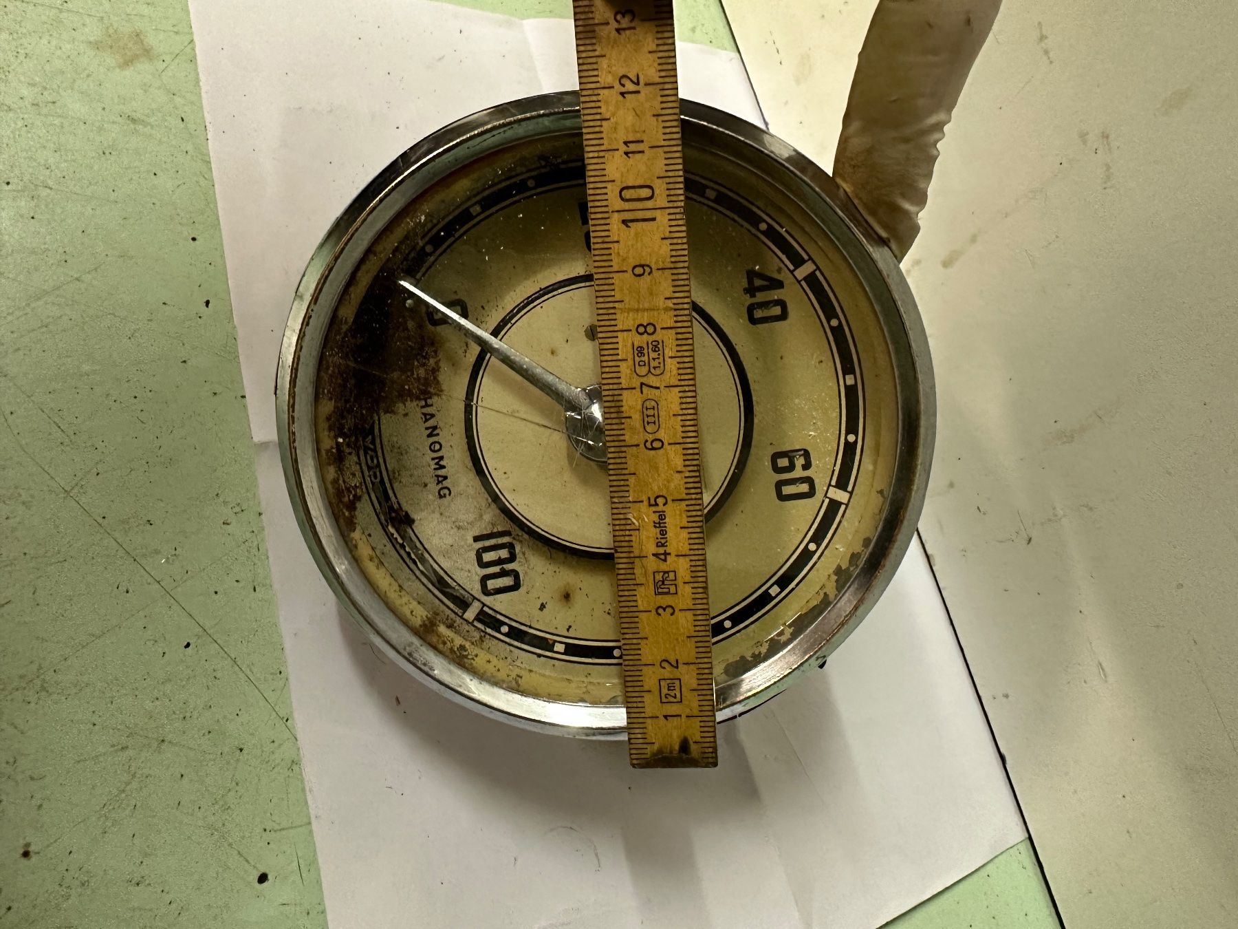 Toutes les pièces détachées moto: Tacho/compteur/Speedometer - HANOMAG – D'occasion à Courtételle par claude41 7