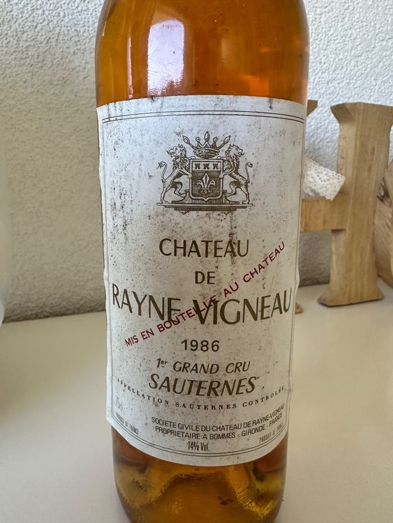 Château de Rayne Vigneau 1986 (Neu (gemäss Beschreibung)) in Yens für ...