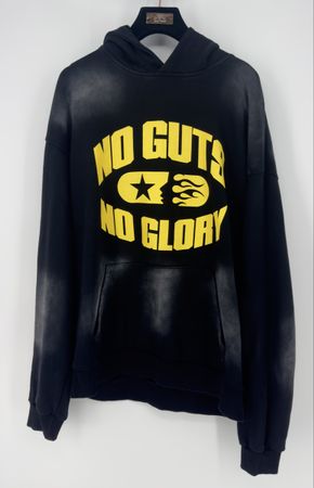 # MAN - Hoodie ,,no guts no glory‘‘ Gr. M - HELL STAR #